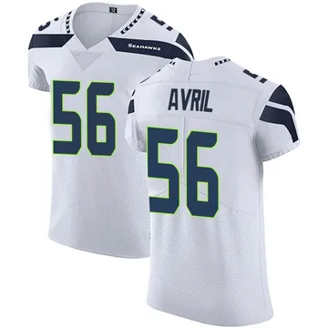 FRAMED CLIFF AVRIL AUTOGRAPHED SIGNED SEATTLE SEAHAWKS JERSEY JSA