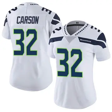 Men's Nike Chris Carson Navy Seattle Seahawks Game Jersey