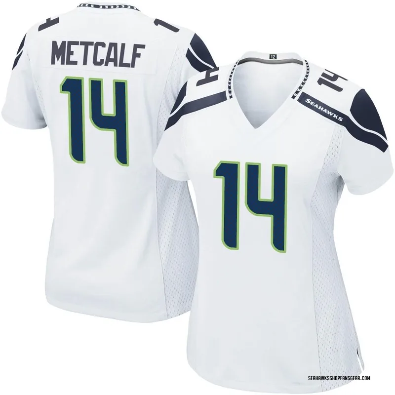 Limited Women's D.K. Metcalf Pink Jersey - #14 Football Seattle