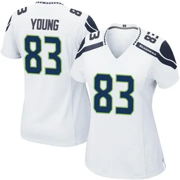 International Series - Seahawks Dareke Young Game Worn Jersey (11/13/22)  Size 42