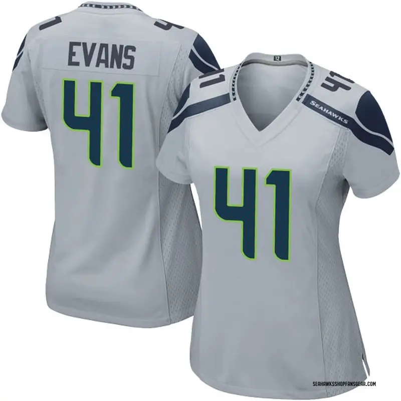 Nike Women's Nike DK Metcalf Gray Seattle Seahawks Inverted Legend