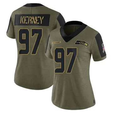 Men's Elite Seattle Seahawks NO.84 Colby Parkinson Alternate Vapor  Untouchable Jersey - Gray