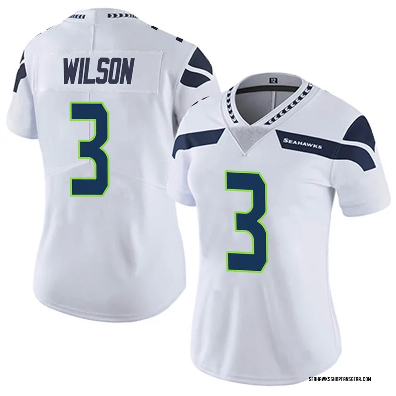 womens white russell wilson jersey