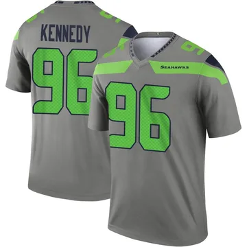 Men's Limited Seattle Seahawks NO.39 Tariq Woolen Color Rush Neon Jersey -  Green