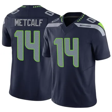 Seattle Seahawks D K Metcalf Limited Navy 100th Season Jersey Inspired  Style Bomber Jacket - Teeruto