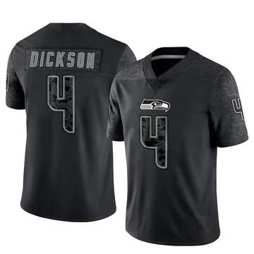 Limited Youth Michael Dickson Grey Alternate Jersey - #4 Football Seattle  Seahawks 100th Season Vapor Untouchable Size S(10-12)