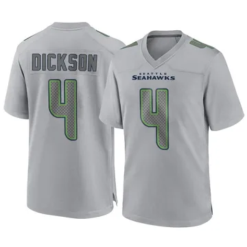 Limited Youth Michael Dickson Grey Alternate Jersey - #4 Football Seattle  Seahawks 100th Season Vapor Untouchable Size S(10-12)